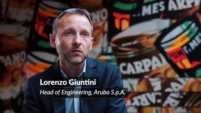 Intervista a L. Giuntini, Head of Engineering Aruba. Il Cloud di Aruba a supporto delle aziende per la compliance al GDPR.